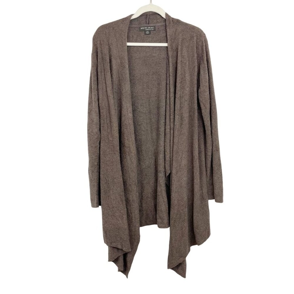 Barefoot Dreams Chic Lite Calypso Wrap Cardigan Sweater Brown Size L/XL # 436‎